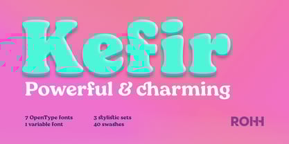 Kefir Font Poster 1
