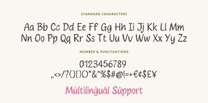 Whisper Snowflake Font Poster 6