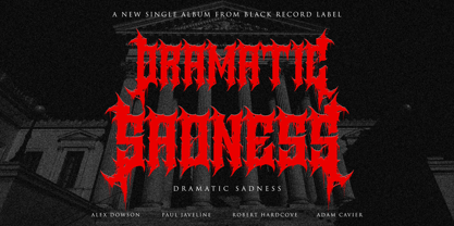 Yarathosy Font Poster 3