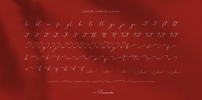 Nellysia Sorettein Font Poster 12