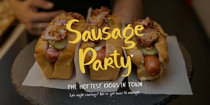 Wiggle Parade Font Poster 4