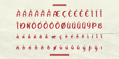 Wiggle Parade Font Poster 11