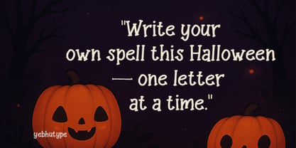 Hellow Pen Font Poster 4