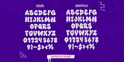 Rift Punk Graffiti Font Poster 7