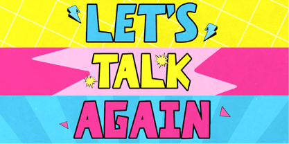 Stickly Font Poster 7