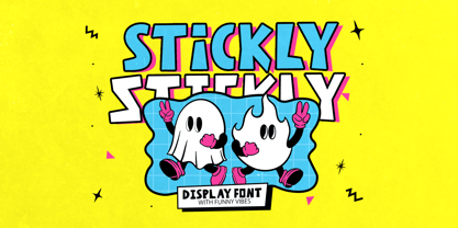 Stickly Font Poster 1