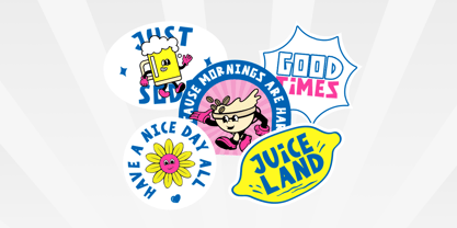 Stickly Font Poster 4