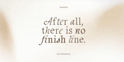 Author Desire Font Poster 8