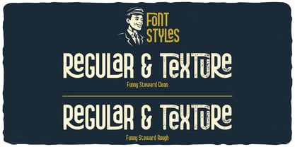 Funny Steward Font Poster 3