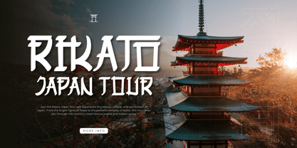 Shirouga Font Poster 2