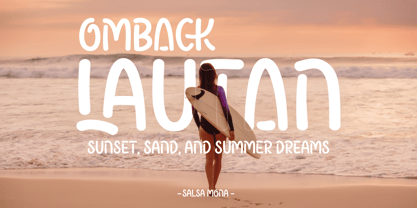 Watu Carank Font Poster 3