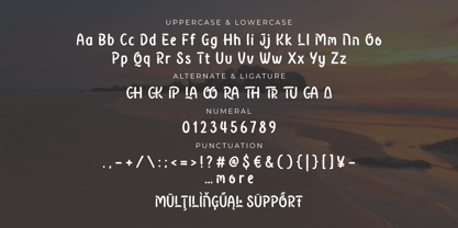 Watu Carank Font Poster 9
