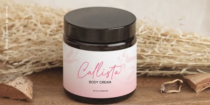 Botical Signature Font Poster 4