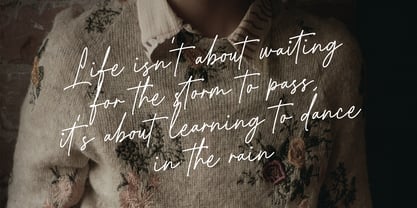 Botical Signature Font Poster 3