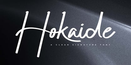 Hokaide Font Poster 1