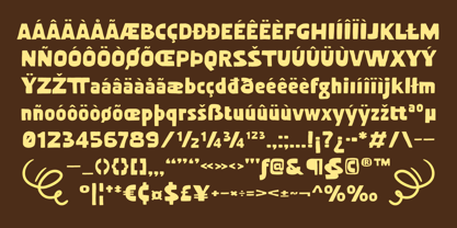 STH Brath Font Poster 3