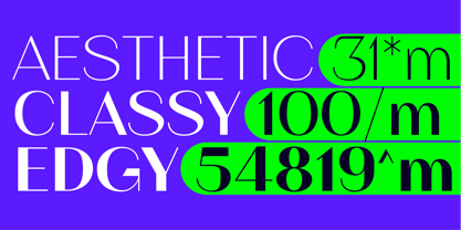Mogray Font Poster 10