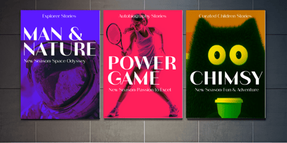 Mogray Font Poster 6