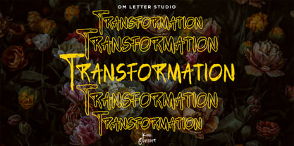 King Odessar Font Poster 3