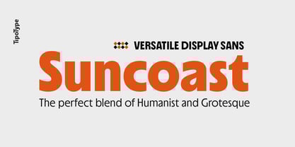 Suncoast Font Poster 1