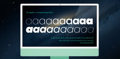 Bozon Font Poster 15