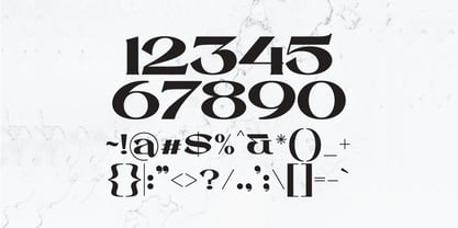 Backen Display Font Poster 5