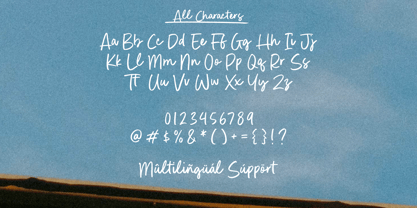 Qilua Vermont Font Poster 6