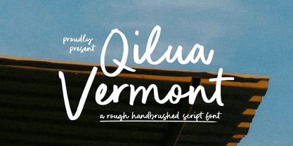 Qilua Vermont Font Poster 1