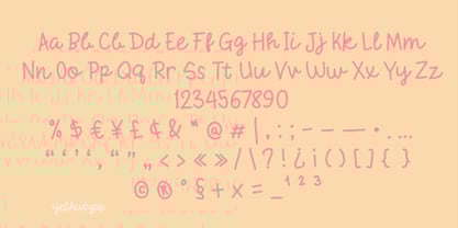 Echo Line Font Poster 5