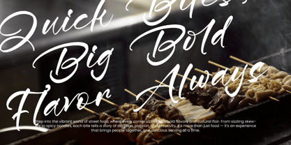 Minute Elegant Font Poster 3