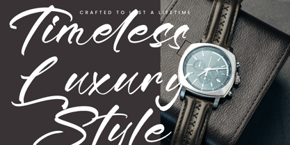 Minute Elegant Font Poster 4