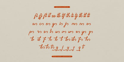 Sunday Melodia Font Poster 12