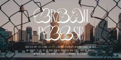 Funny Tummy Font Poster 4