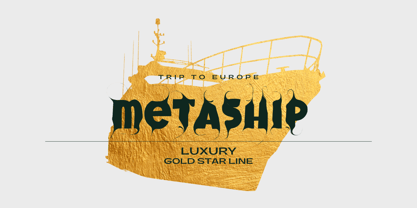 Thornblade Font Poster 7