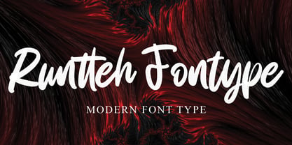 Runtteh Fontype Font Poster 1