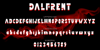 Dalfrent Font Poster 6