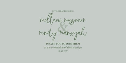 Hindya Signature Font Poster 4