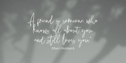 Hindya Signature Font Poster 7