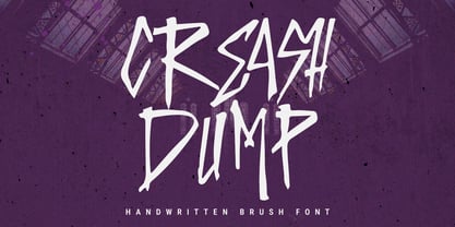 MC Creash Dump Font Poster 1