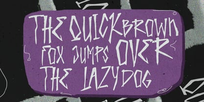 MC Creash Dump Font Poster 2