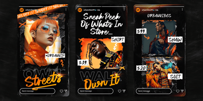 Street Humble Font Poster 6