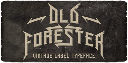 Old Forester Font Poster 1