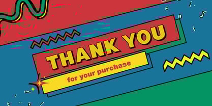 Fox Blimpo Font Poster 13