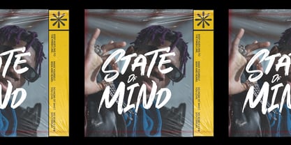 Dx Blash Font Poster 7