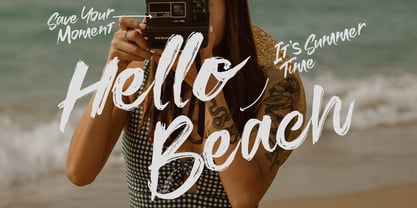 Dx Blash Font Poster 8