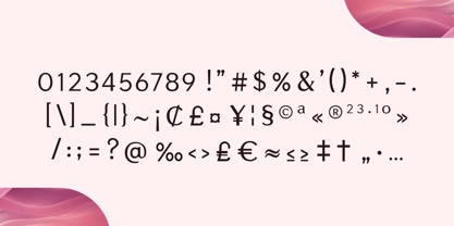 Lunea Sans Font Poster 12