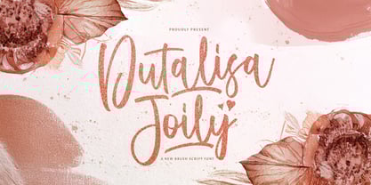 Dutalisa Joily Font Poster 1