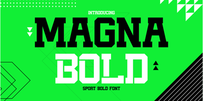 Magna Bold Font Poster 1