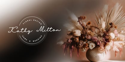 Xana Rosita Cyrillic Font Poster 3