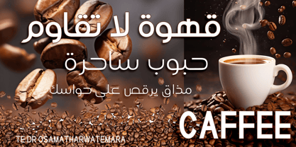 TE dr Osama Font Poster 2